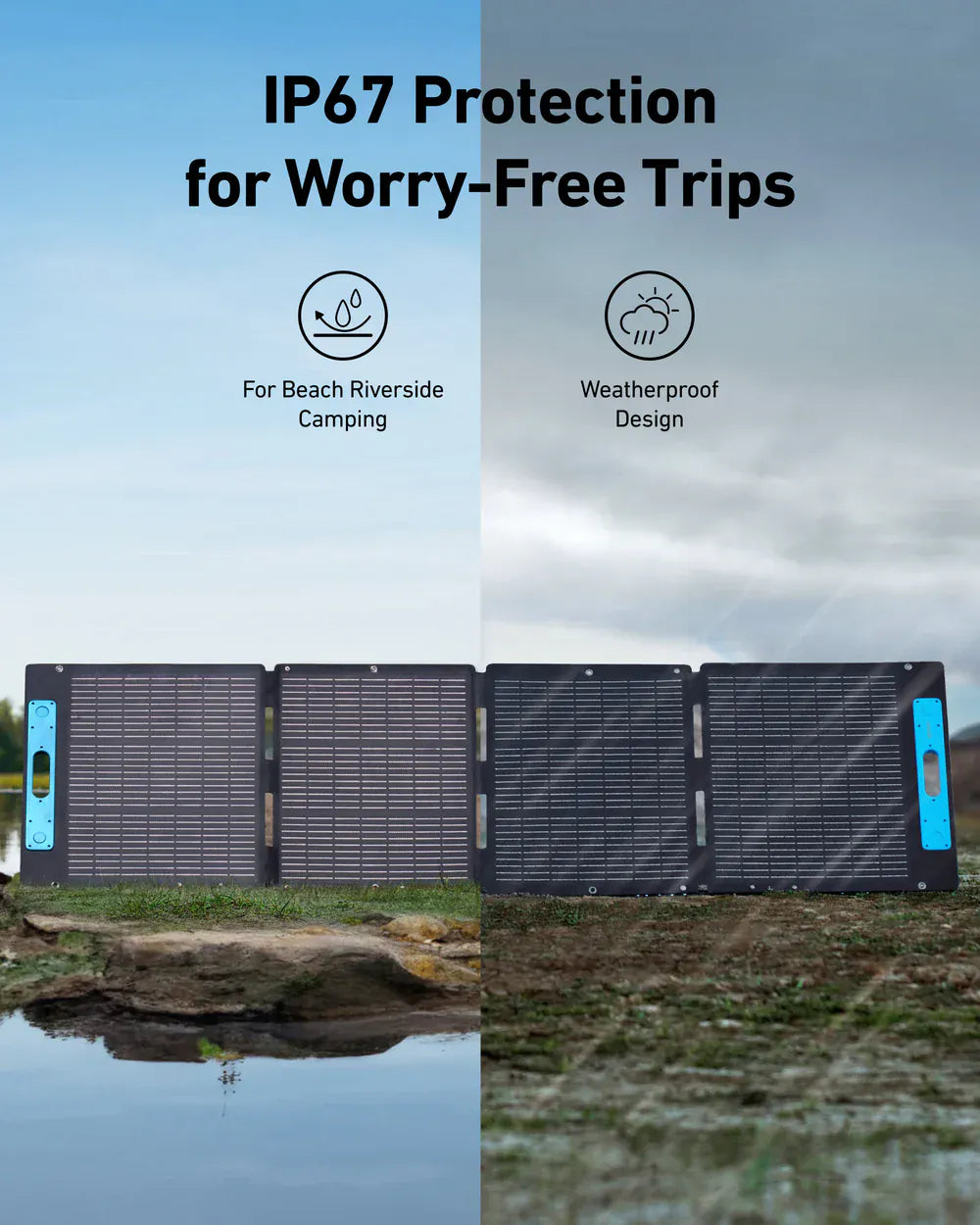 Anker SOLIX C1000 Powerstation mit 200 W Solarpanel – Solargenerator-Set