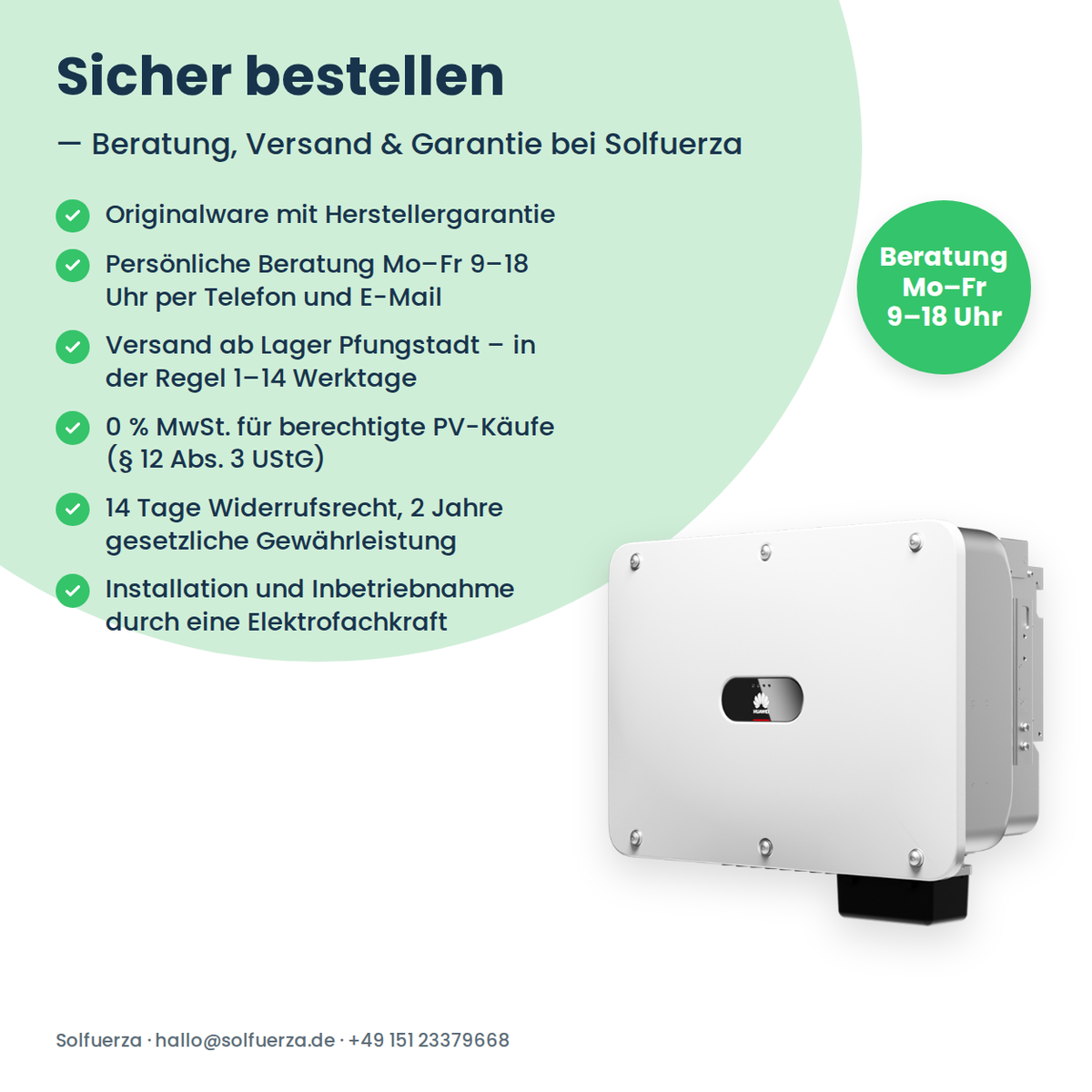 HUAWEI SUN2000-40KTL-M3 (26A) String-Wechselrichter 40 kW