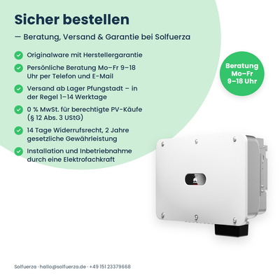 HUAWEI SUN2000-30K-MC0 String-Wechselrichter 30 kW