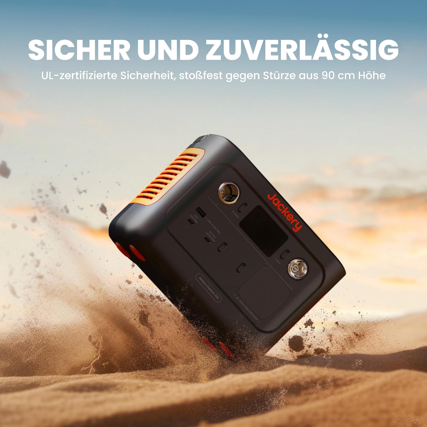 Jackery Explorer 240 v2 Tragbare Powerstation | 256 Wh LiFePO4, 300 W