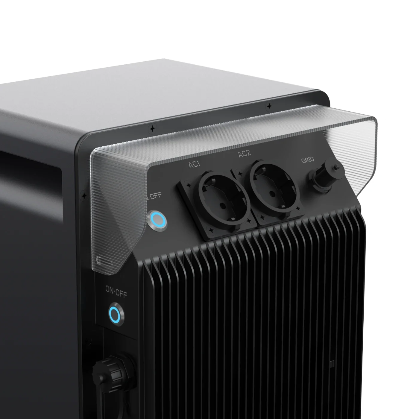 Conow Lyra 2500 AC – 2,56 kWh AC-Speicher zum Nachrüsten, 1.500 W Notstrom