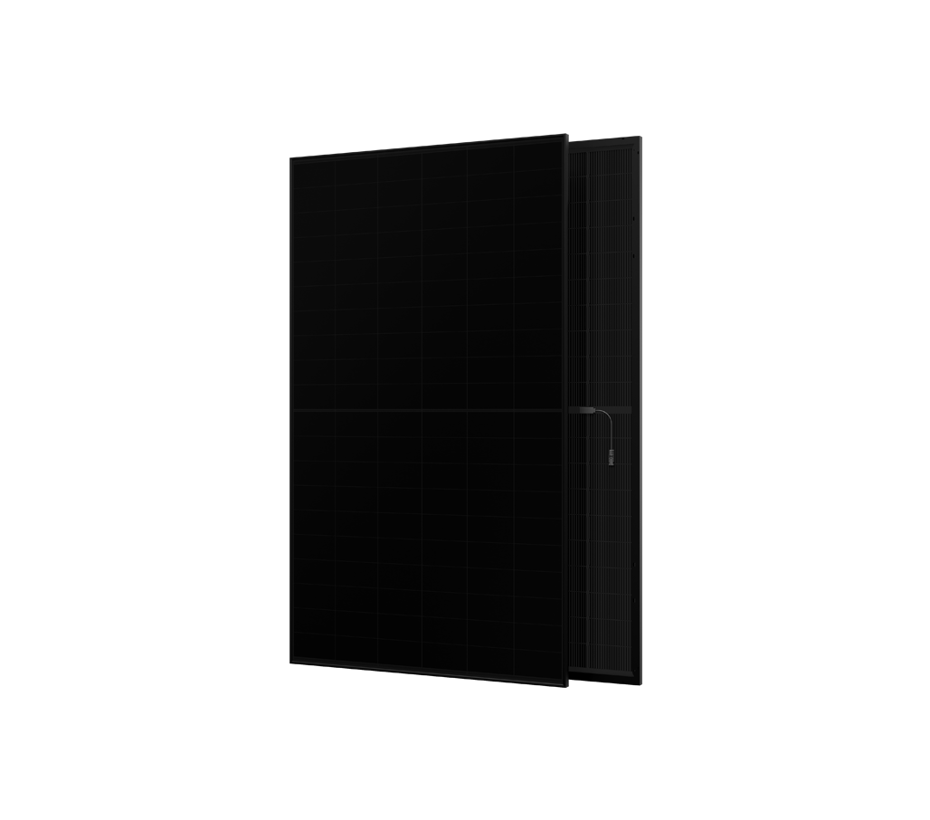 AIKO Neostar 2S+60 510 W Glas-Glas Solarmodul in Full-Black-Optik – Frontansicht