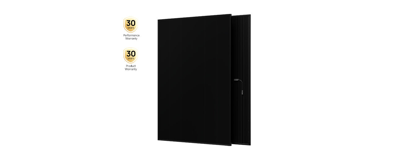 AIKO Neostar Pro 3S+54 480 W Doppelglas-Solarmodul in Full-Black-Optik
