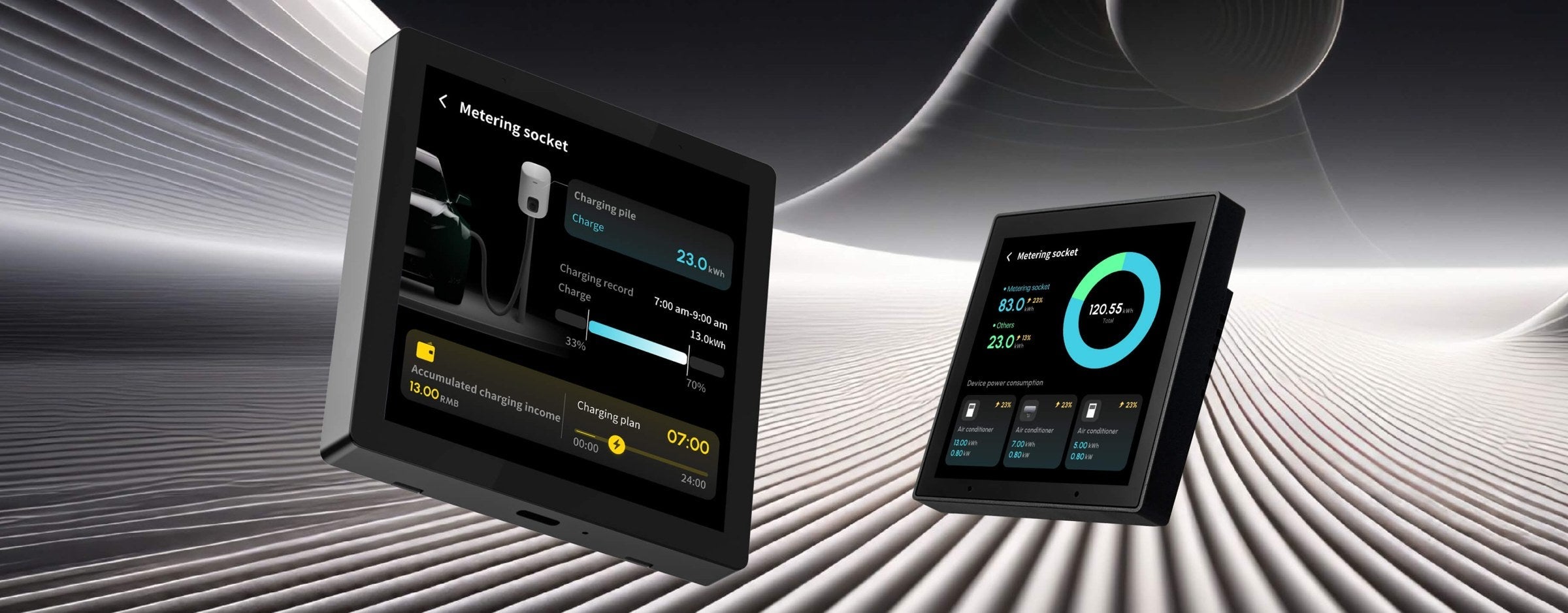 Conow EM042-012 Energiemonitor mit Tagesübersicht auf dem Display