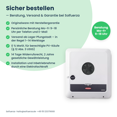 Fronius Symo GEN24 12.0 Plus-SC Hybrid-Wechselrichter 12 kW